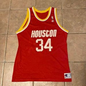Vintage Houston Rockets Olajuwon Jersey 48 XL